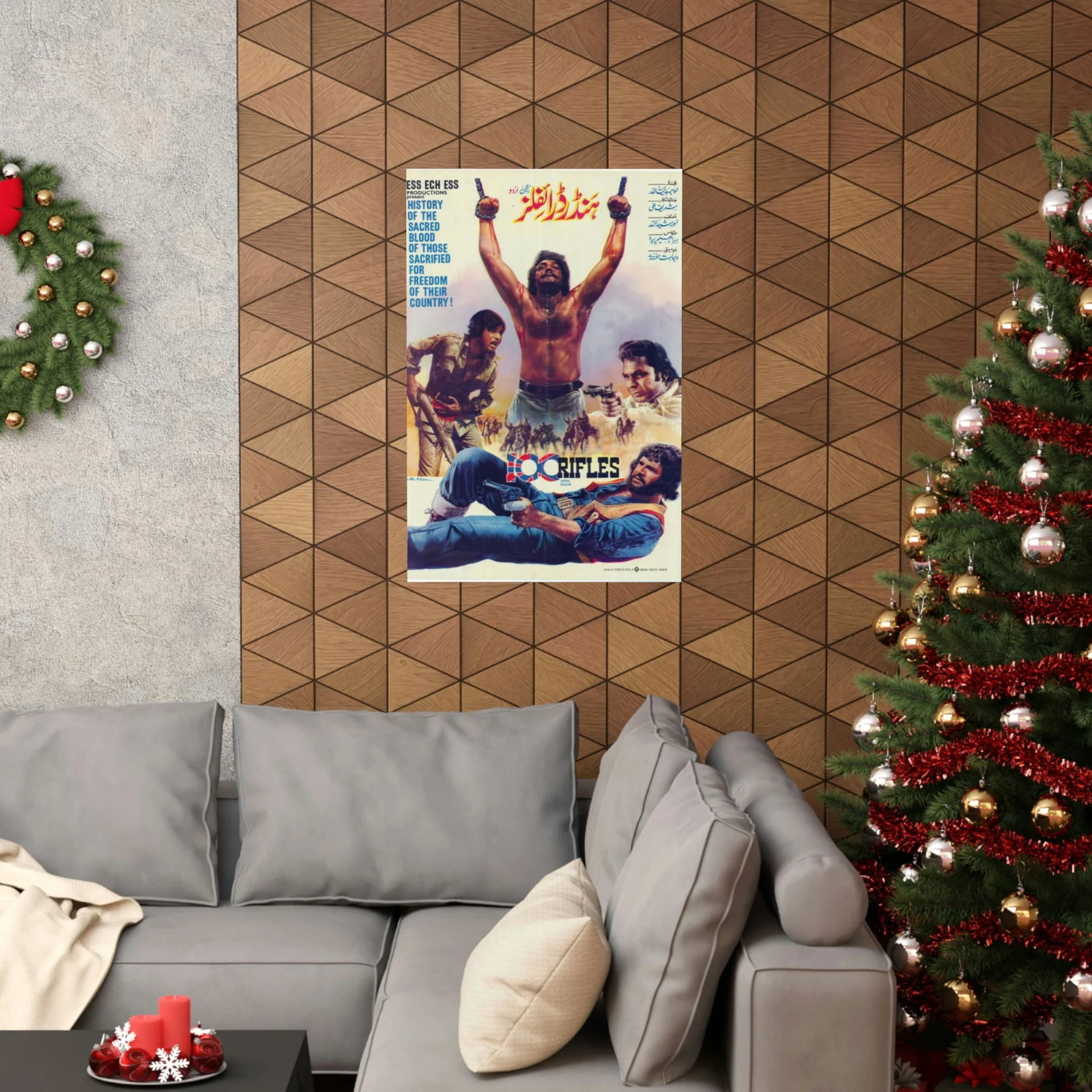 100 Rifles Lollywood - Premium Matte Vertical Posters - Image 4
