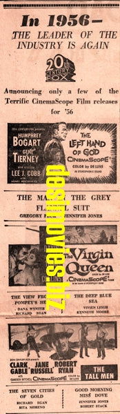 20th Century Fox - Pakistan - (1956)