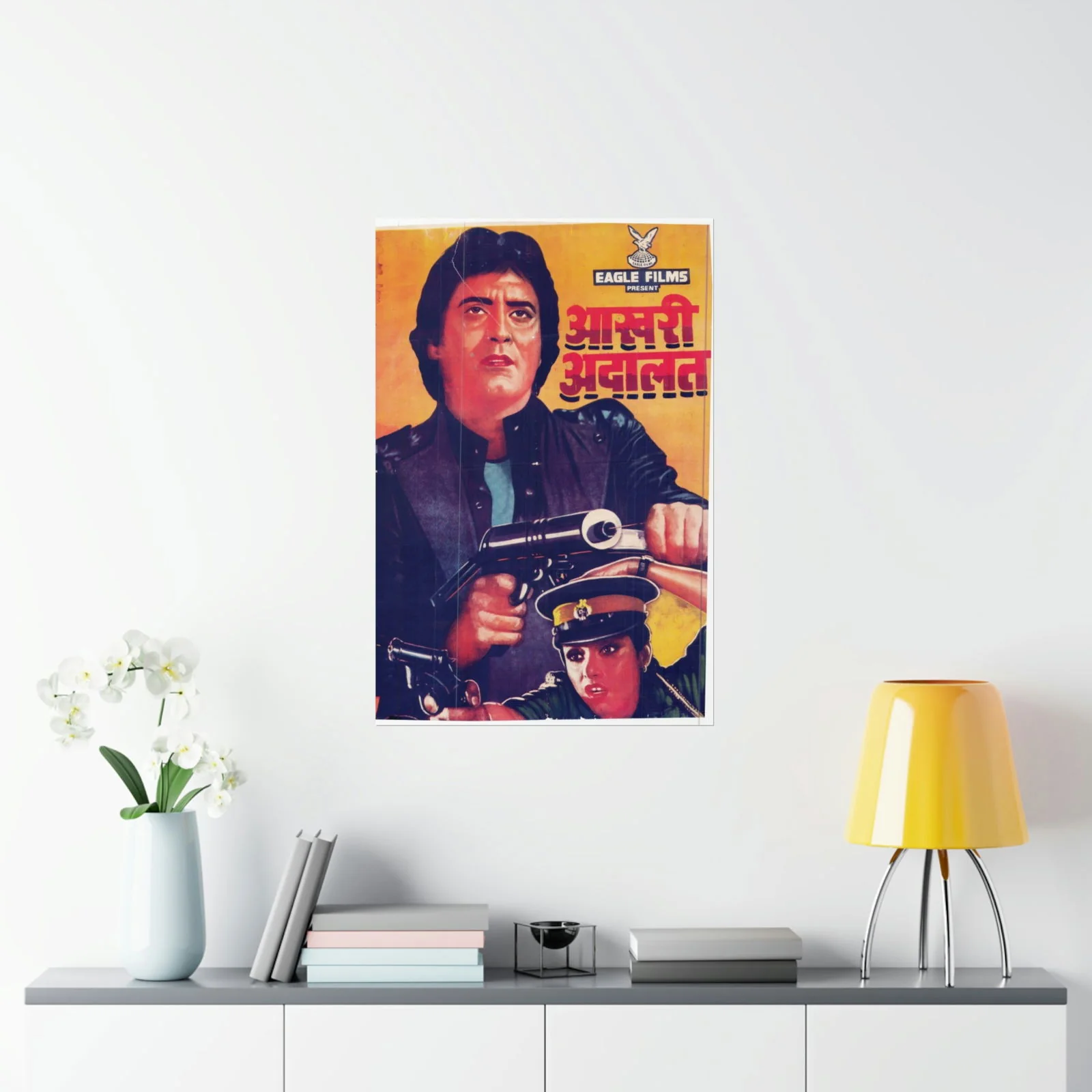 Aakhri Adaalat (1988) Premium Matte Vertical Posters - Image 8