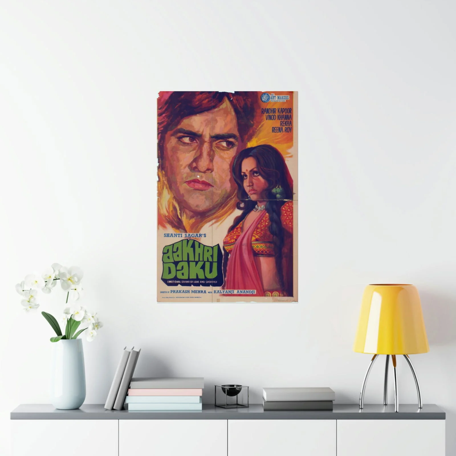 Aakhri Daku (1978)  Bollywood Poster  - Premium Matte Vertical Posters - Image 8