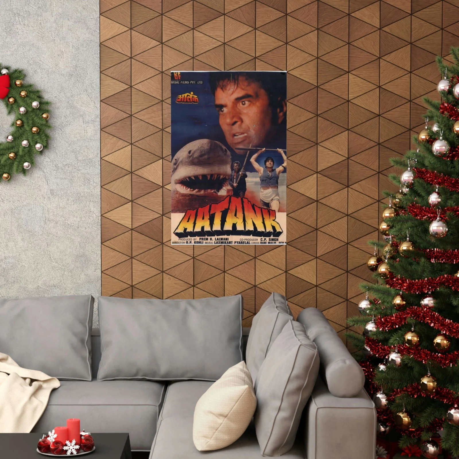 Aatank - Indian Jaws - Premium Matte Vertical Posters - Image 4