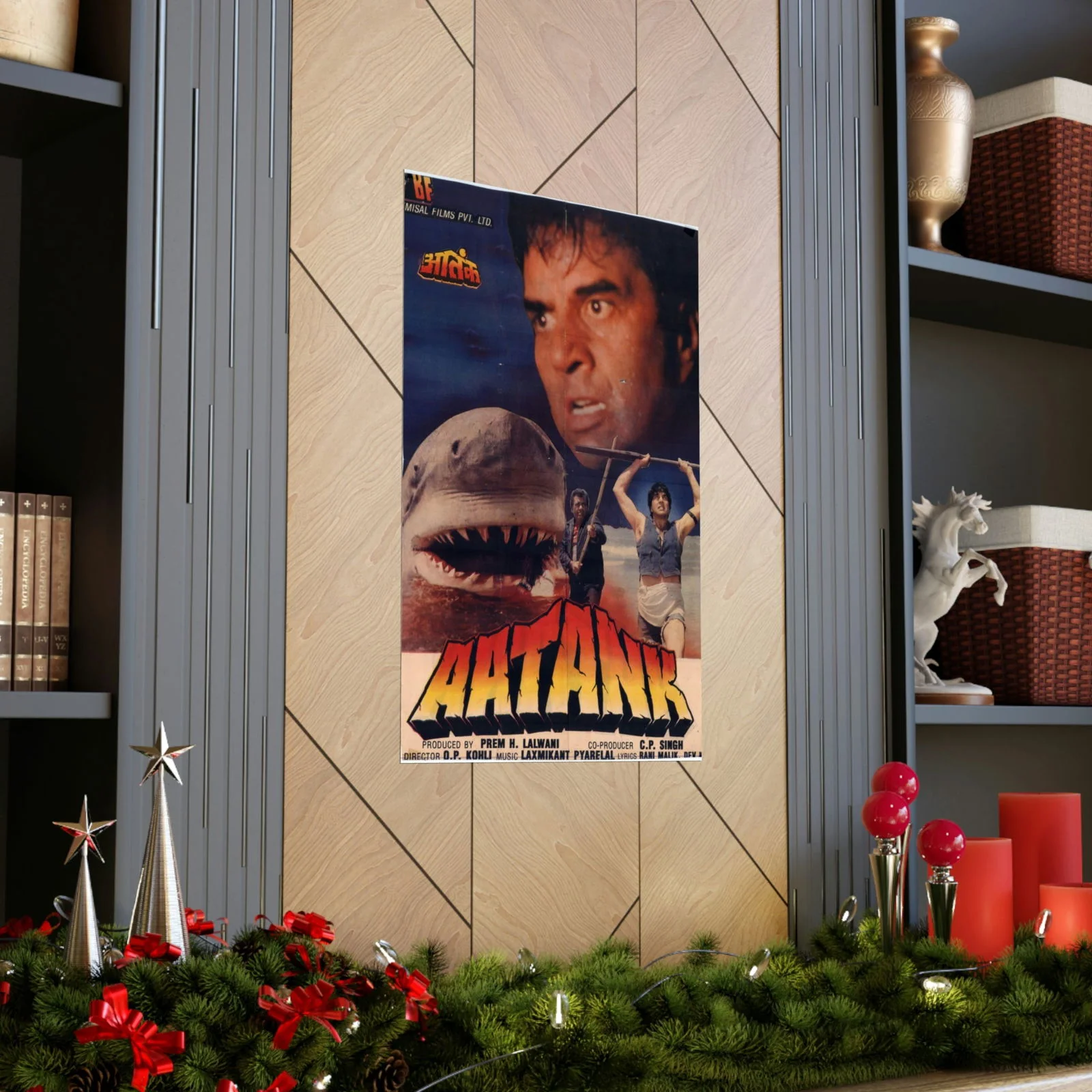 Aatank - Indian Jaws - Premium Matte Vertical Posters - Image 5