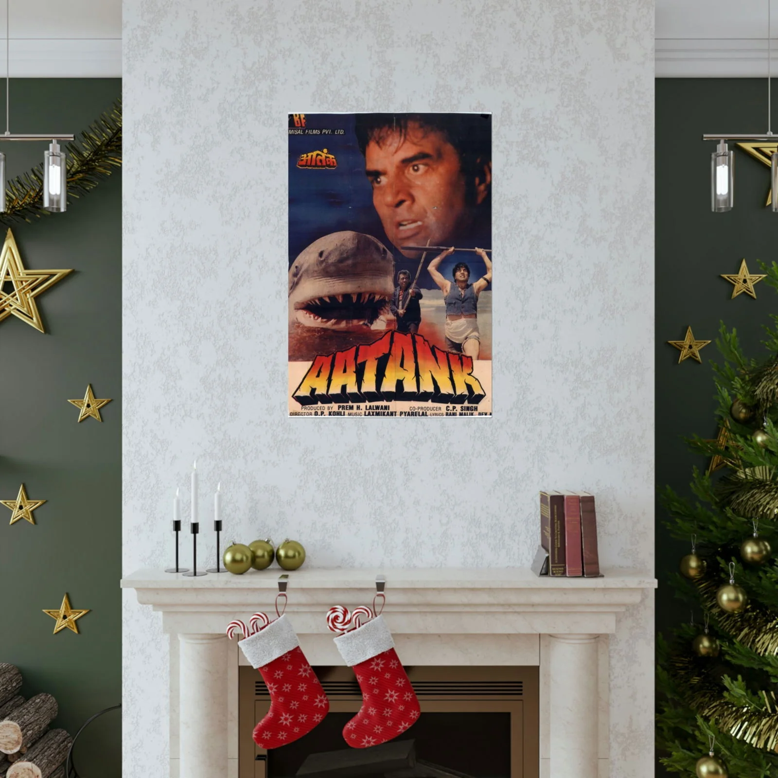 Aatank - Indian Jaws - Premium Matte Vertical Posters - Image 7