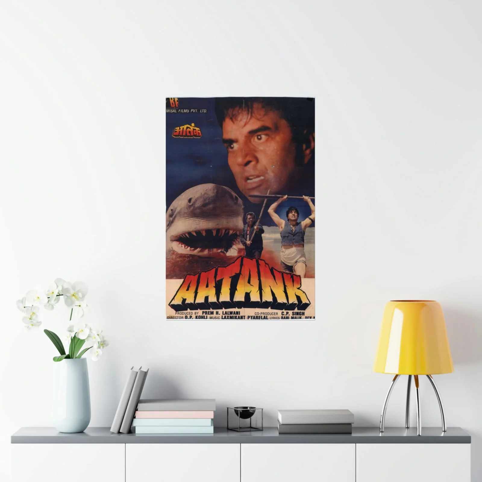 Aatank - Indian Jaws - Premium Matte Vertical Posters - Image 8