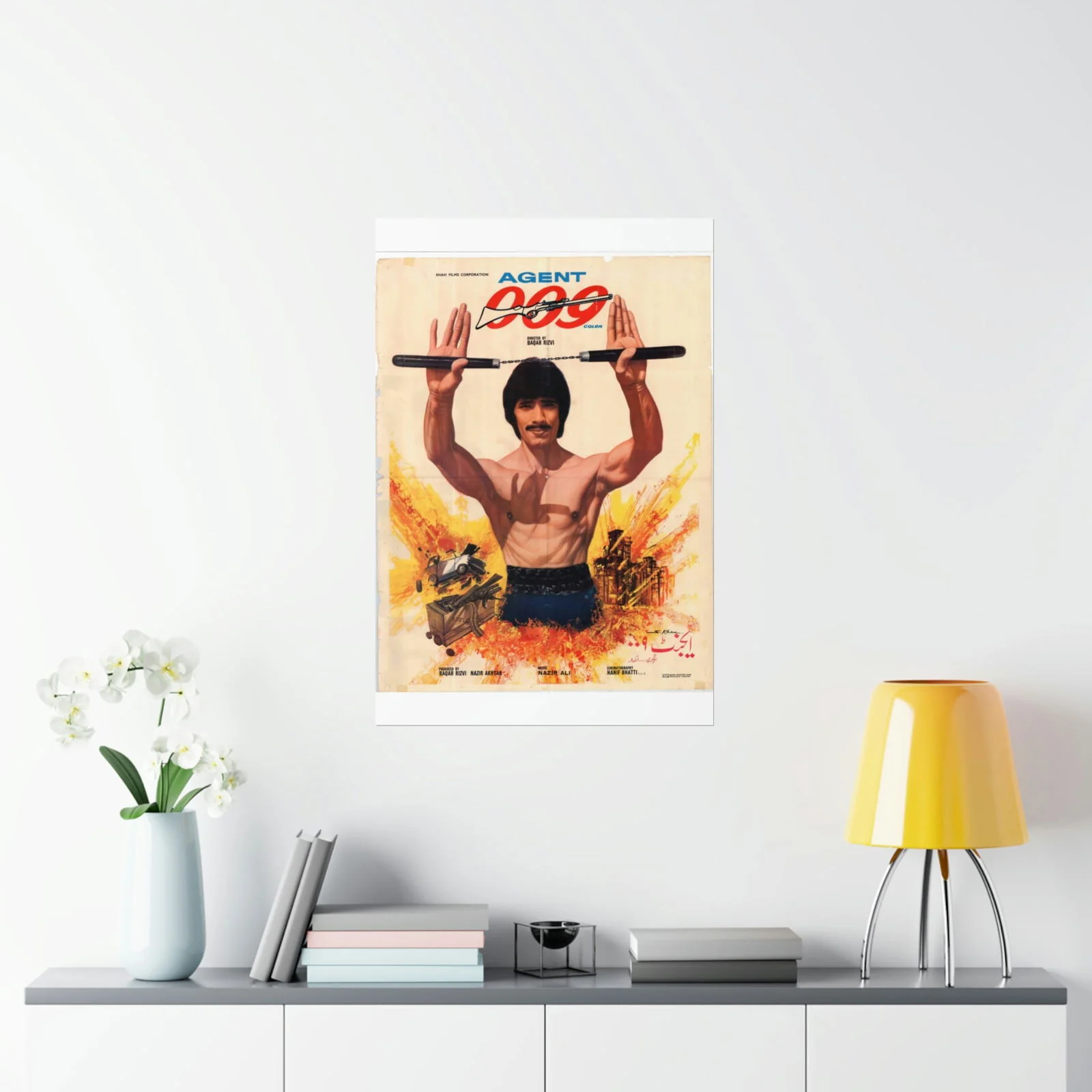 Agent 009 Pakistani Film (1982) Premium Matte Vertical Posters - Image 8