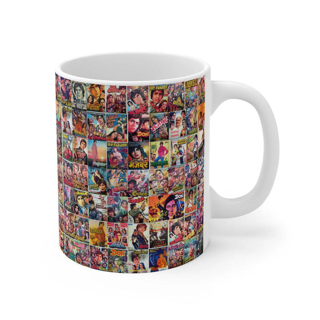 Amitabh Bachchan Classic Posters Coffee Mug - Image 3