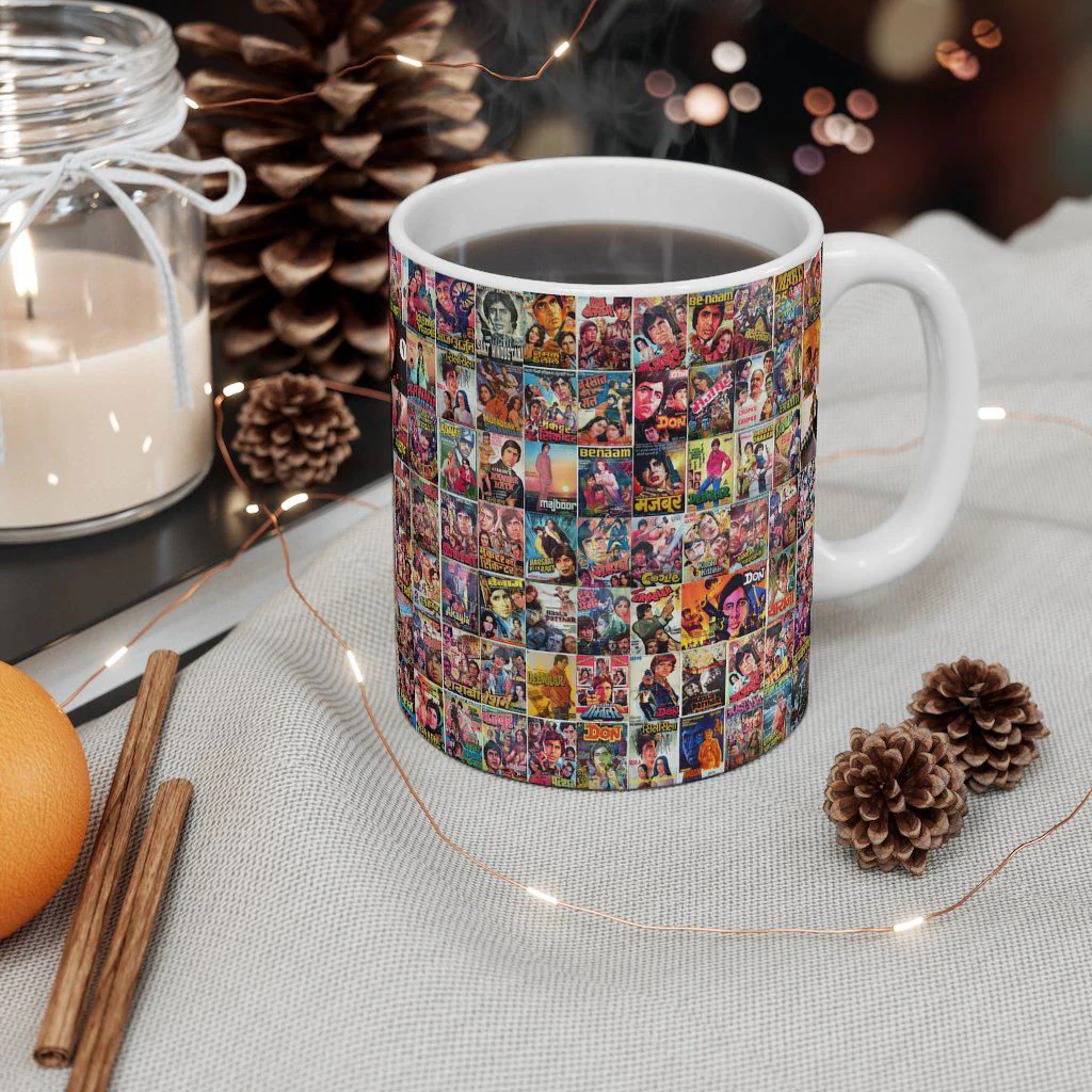 Amitabh Bachchan Classic Posters Coffee Mug - Image 4