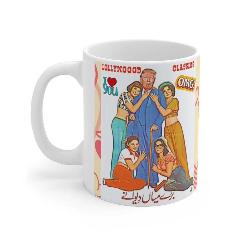 Barey Mian Trump - Ceramic Mug 11oz - Image 3