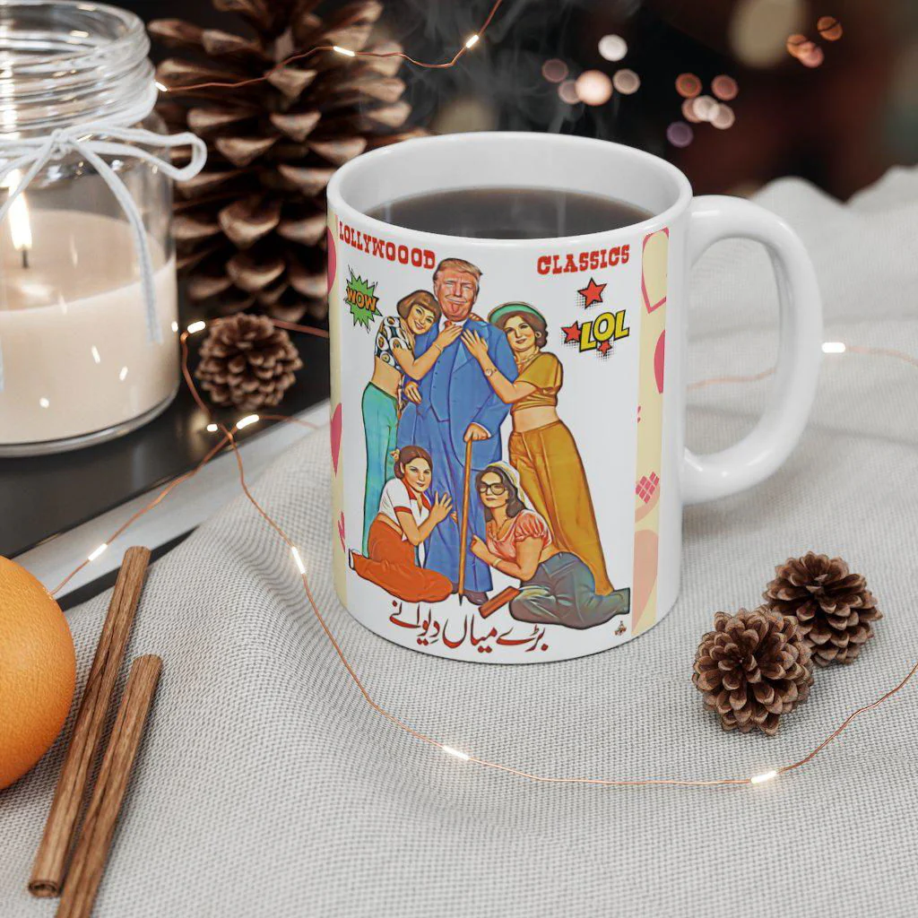 Barey Mian Trump - Ceramic Mug 11oz - Image 4