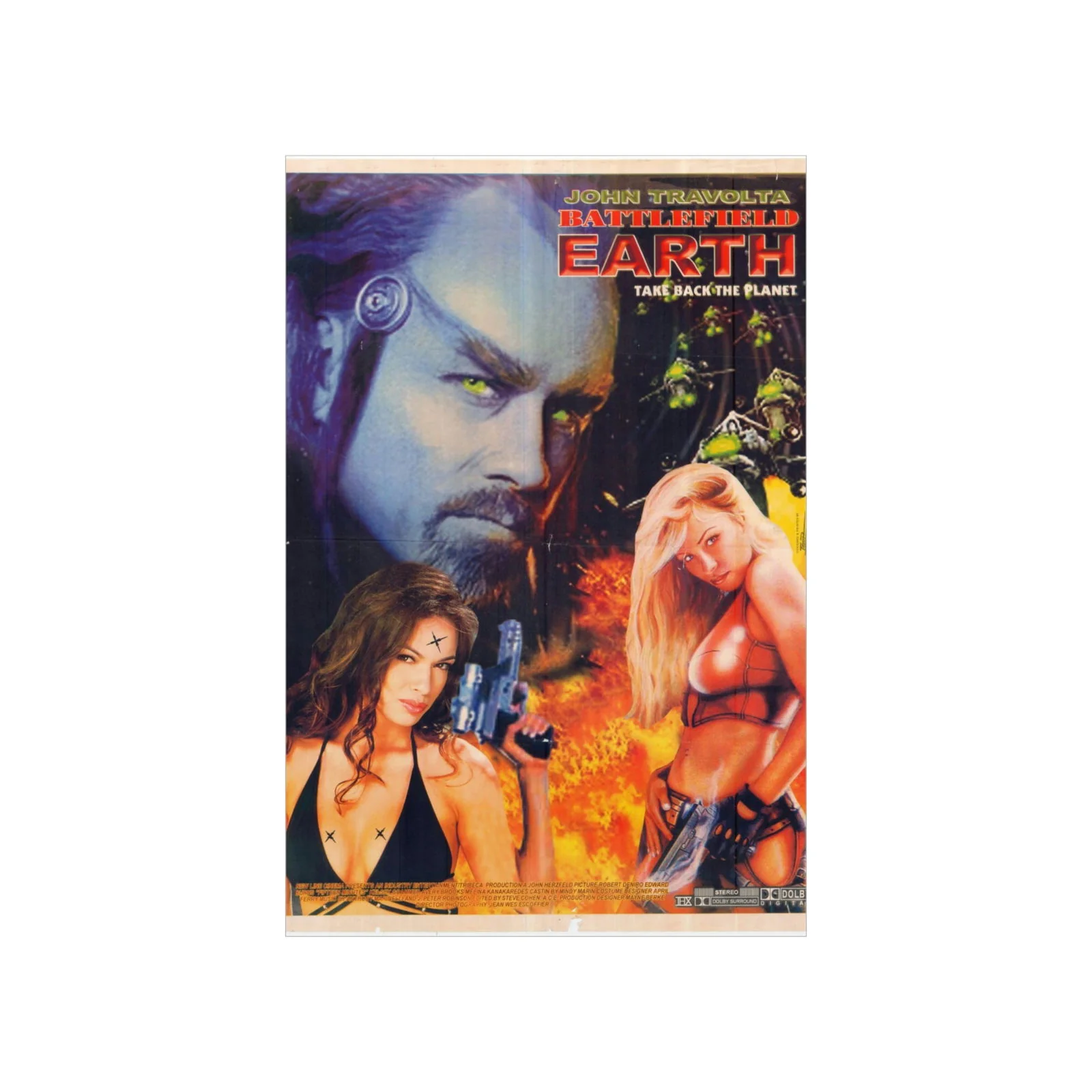 Battlefield Earth Original Pakistani Print Poster - Image 2