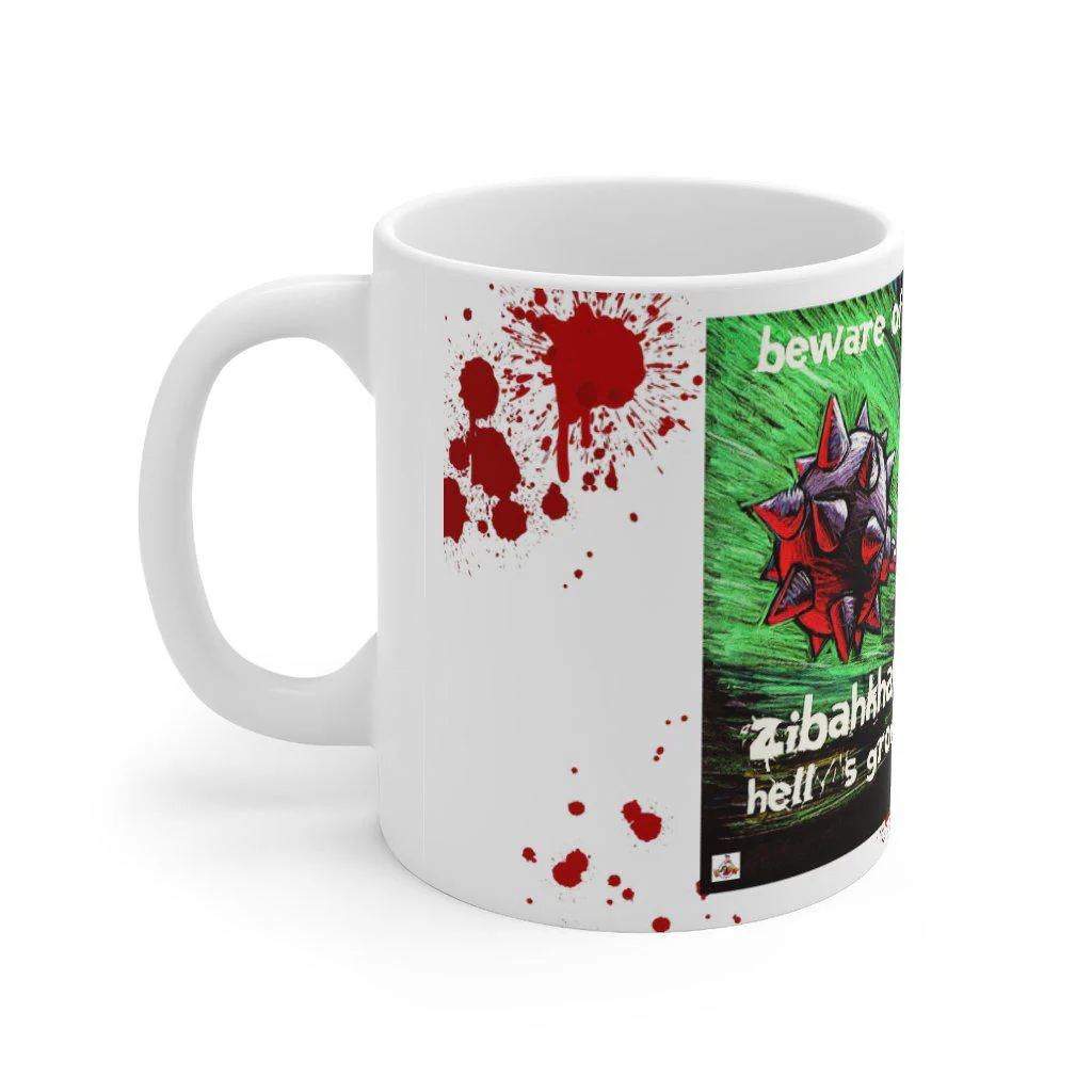 Beware of the Burqaman - Mug 11oz - Image 2