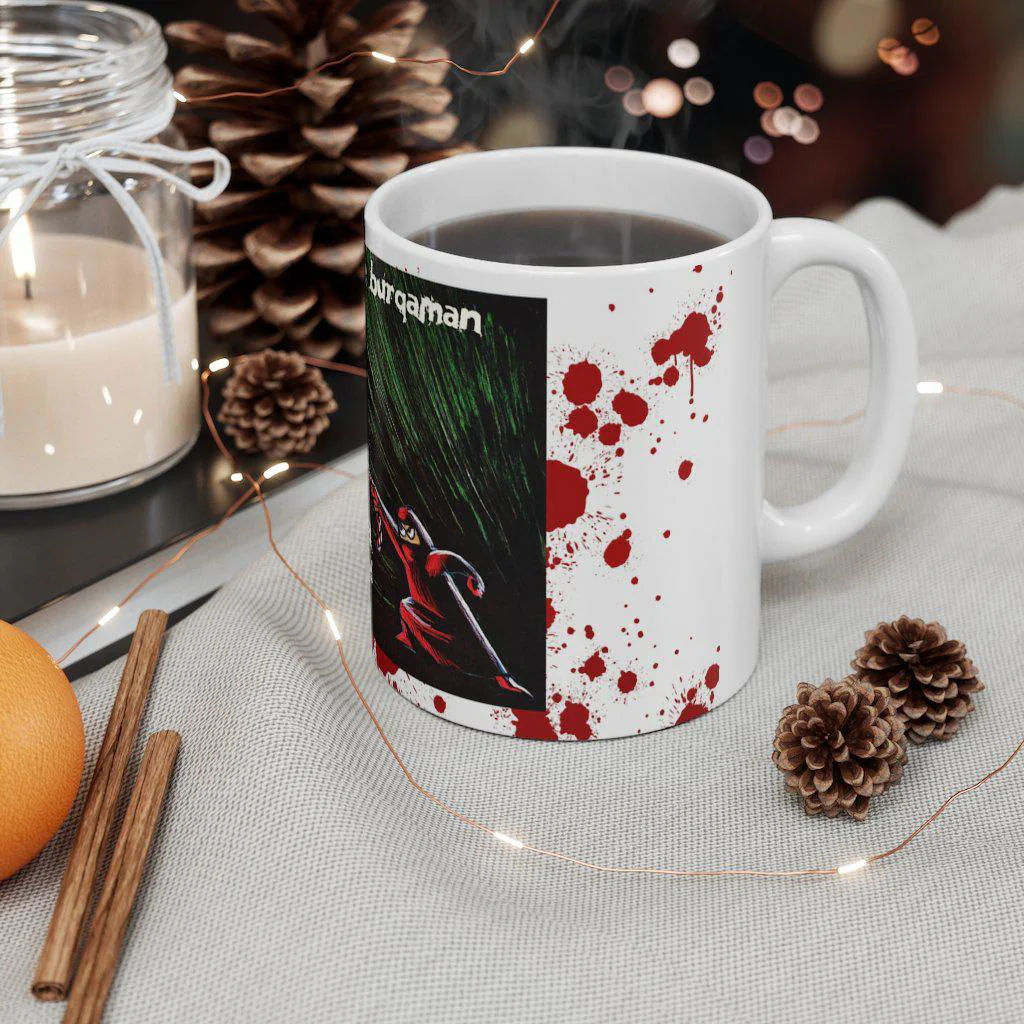 Beware of the Burqaman - Mug 11oz - Image 4