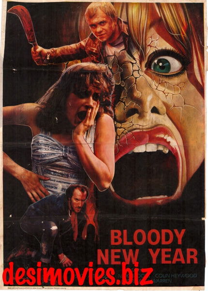 Bloody New Year (1987) (Pakistani) Original Poster