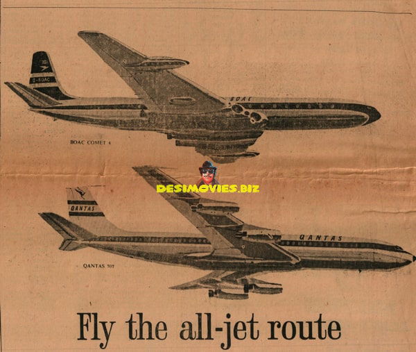BOAC (1969) Advert