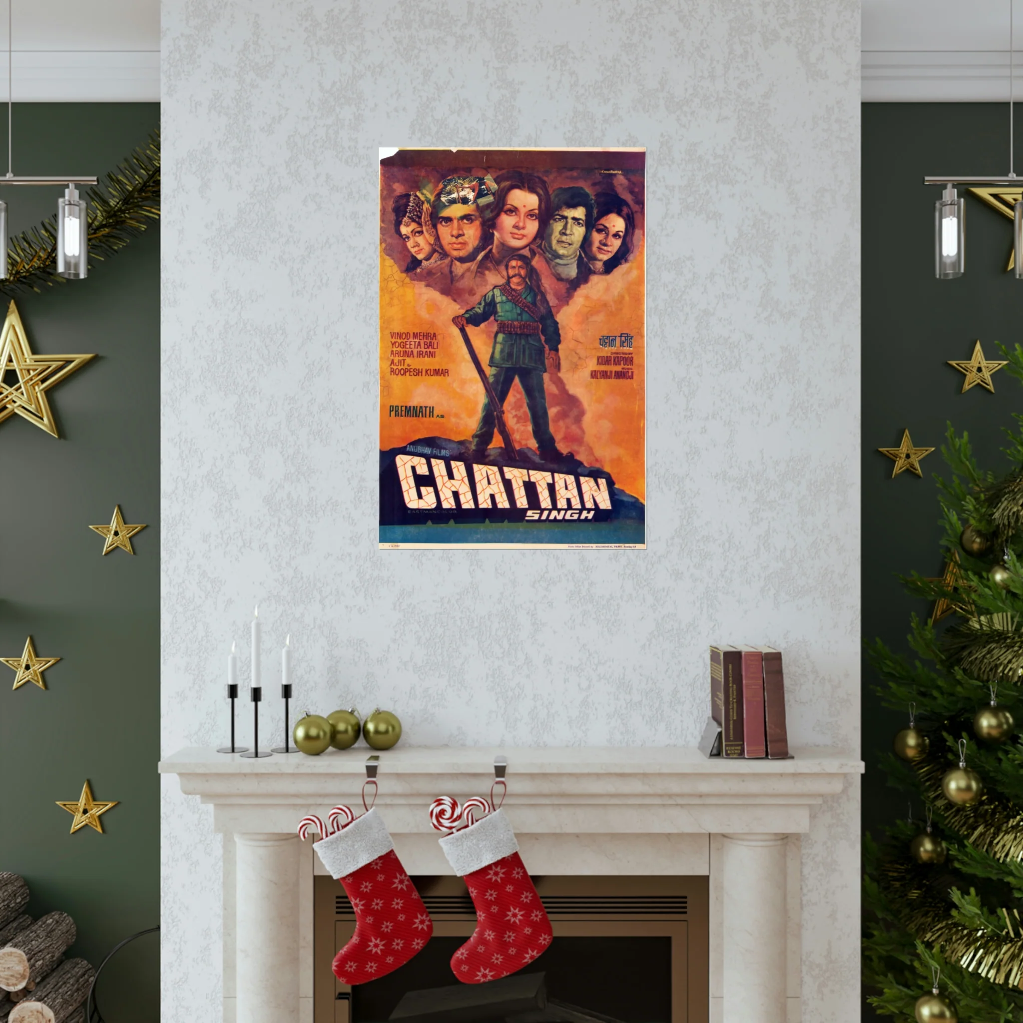 Chattan Singh (1974) Bollywood Premium Matte Vertical Posters - Image 7