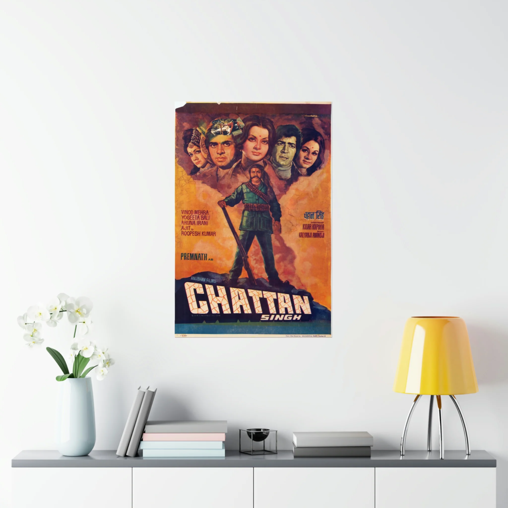Chattan Singh (1974) Bollywood Premium Matte Vertical Posters - Image 8