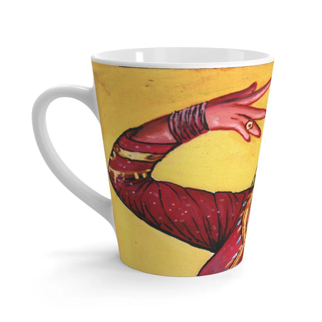 Chughal Khor - Latte mug - Image 2