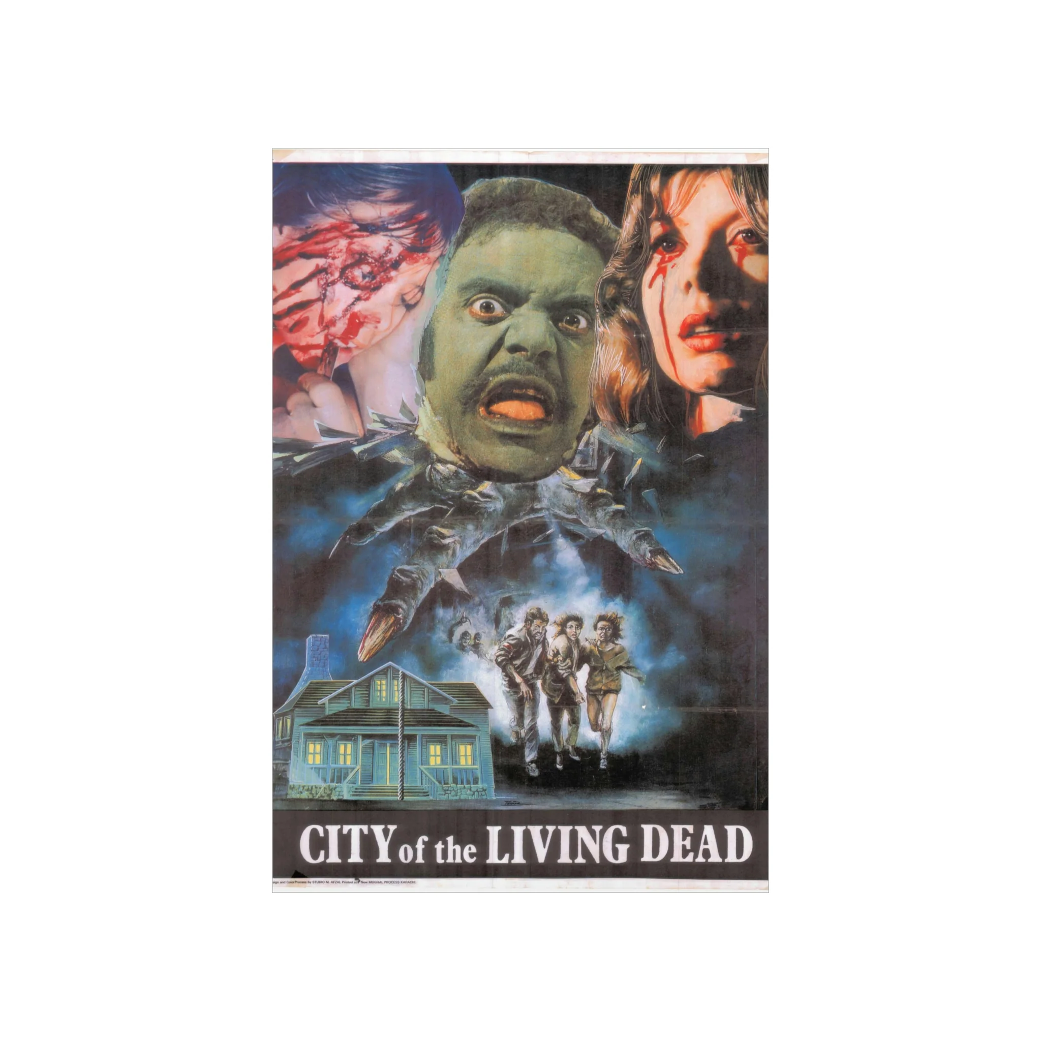 City Of The Living Dead - Pakistani Poster - Premium Matte Vertical Posters - Image 2