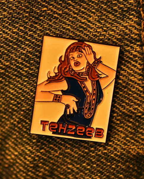 TEHZEEB Enamel Pin - Image 2