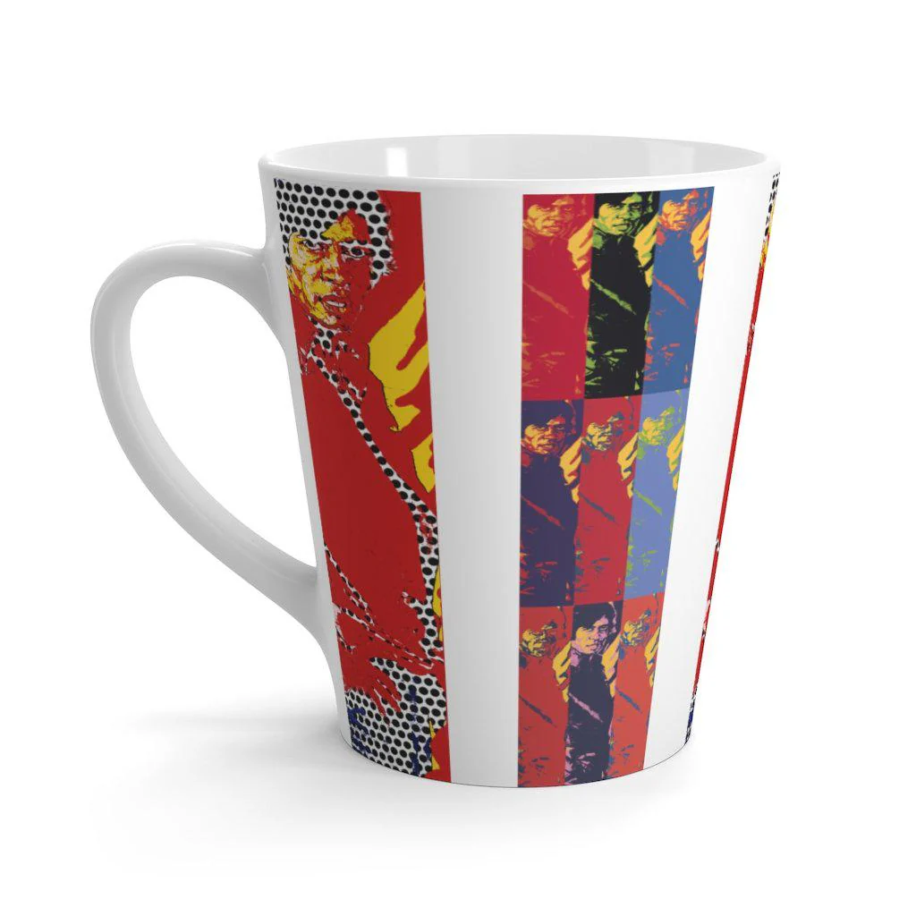Deewaar - Pop Art Bollywood Latte mug - Image 3