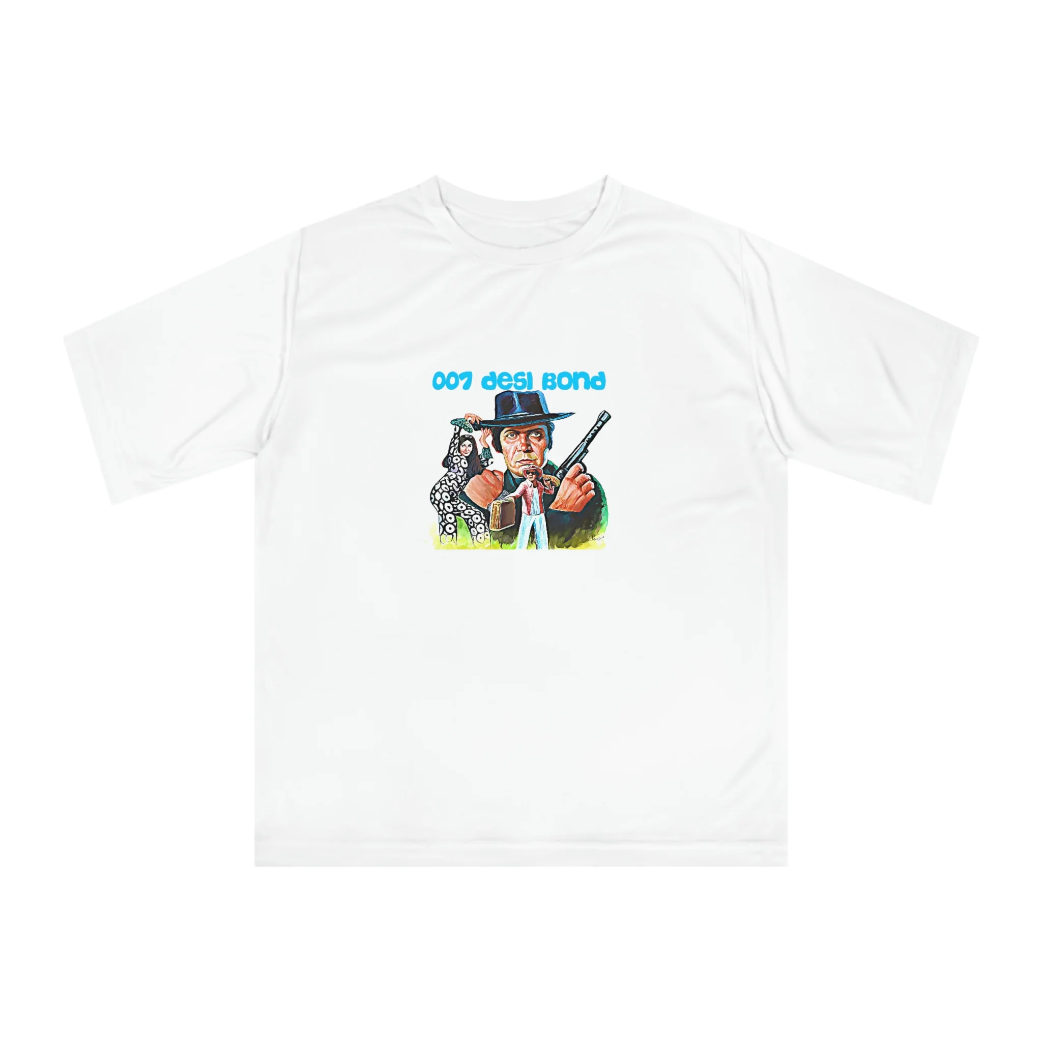 Desi James Bond - Unisex Zone Performance T-shirt - Image 2