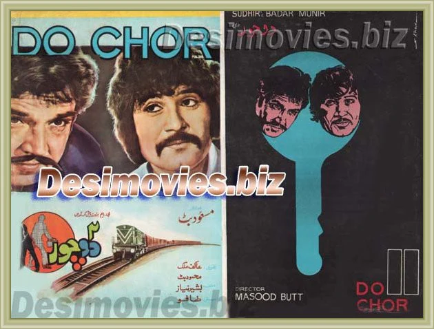 Do Chor (1977)  Original Poster & Booklets - Image 3