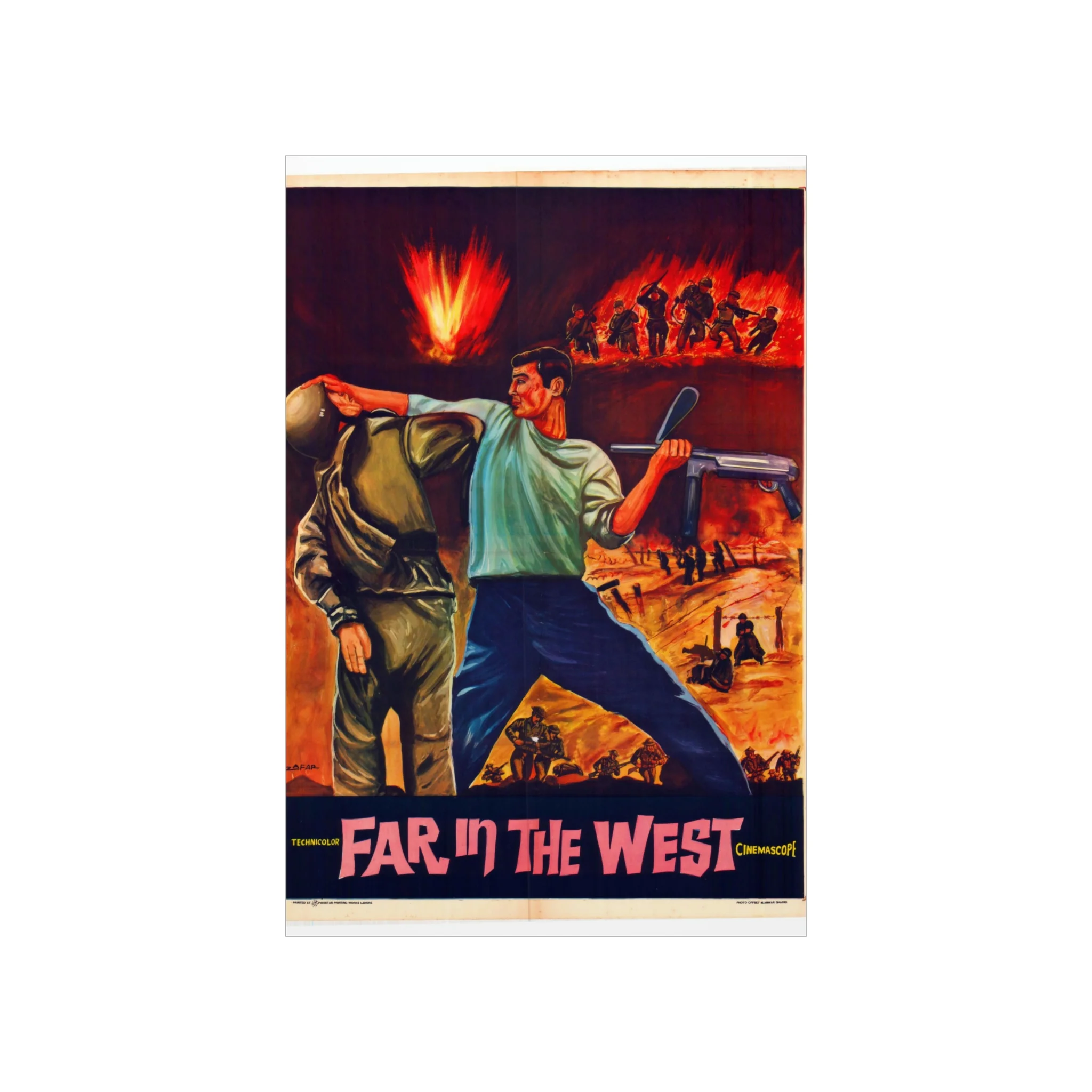Far In The West Poster - Premium Matte Vertical Posters - Image 2