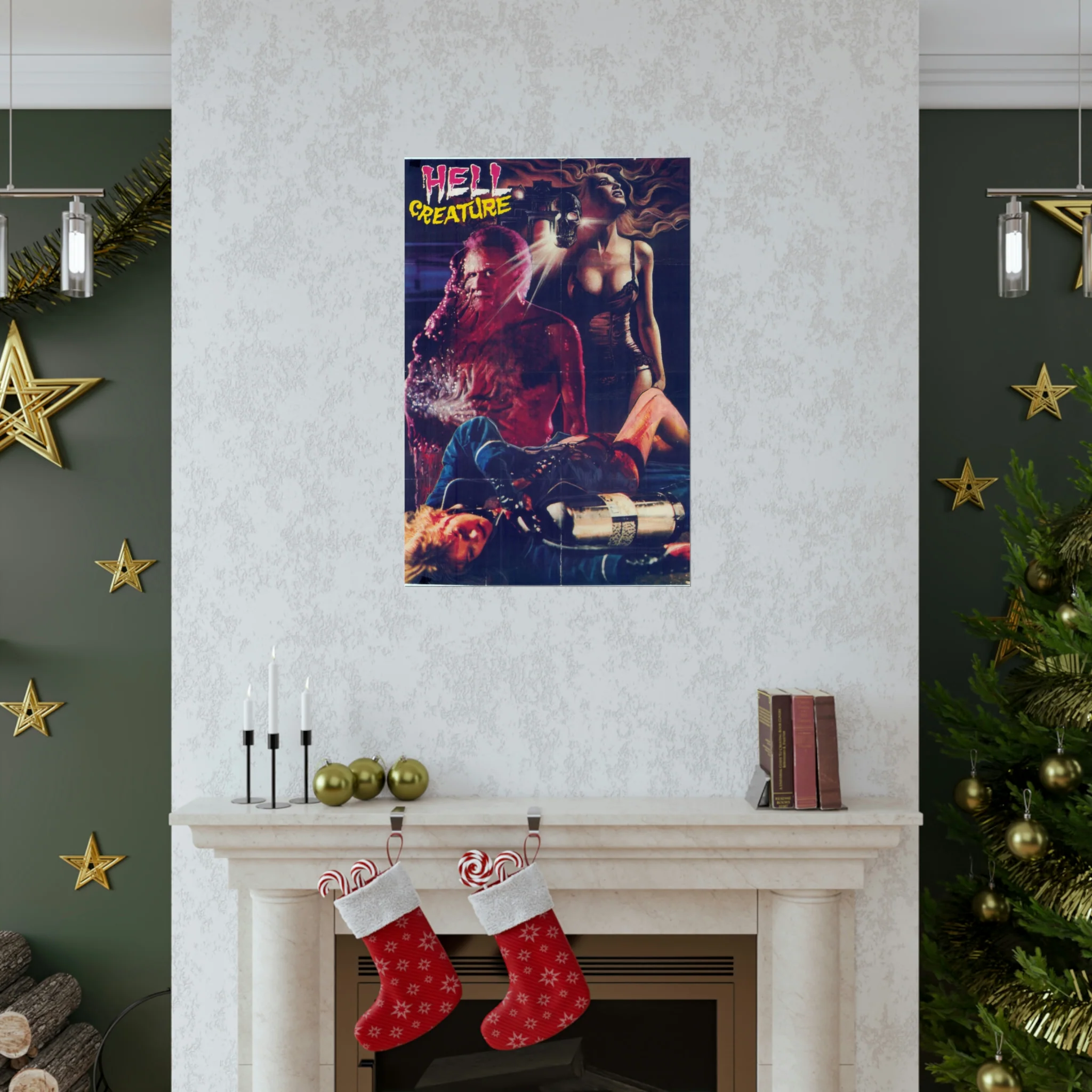 From Beyond AKA Hell Creature Poster - Premium Matte Vertical Posters - Image 7