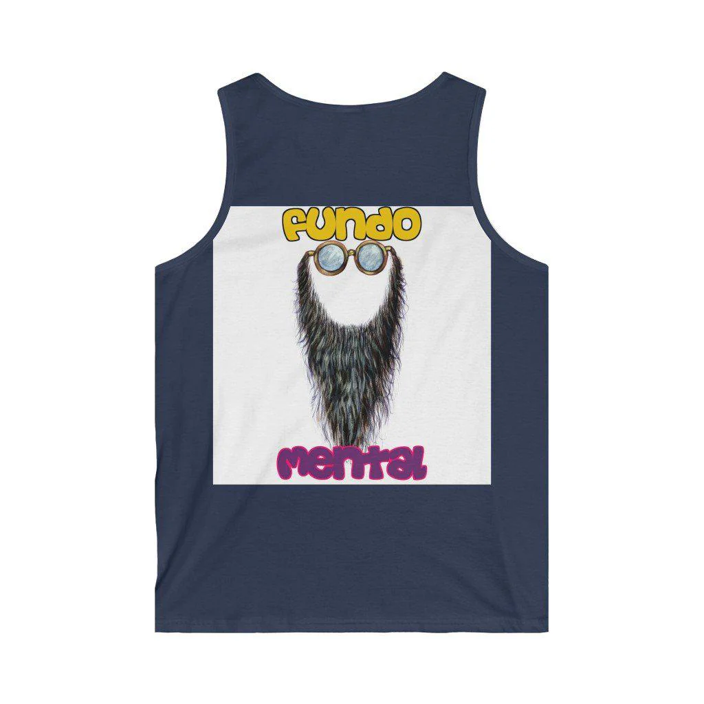 Fundo Mental - Men's Softstyle Tank Top - Image 10