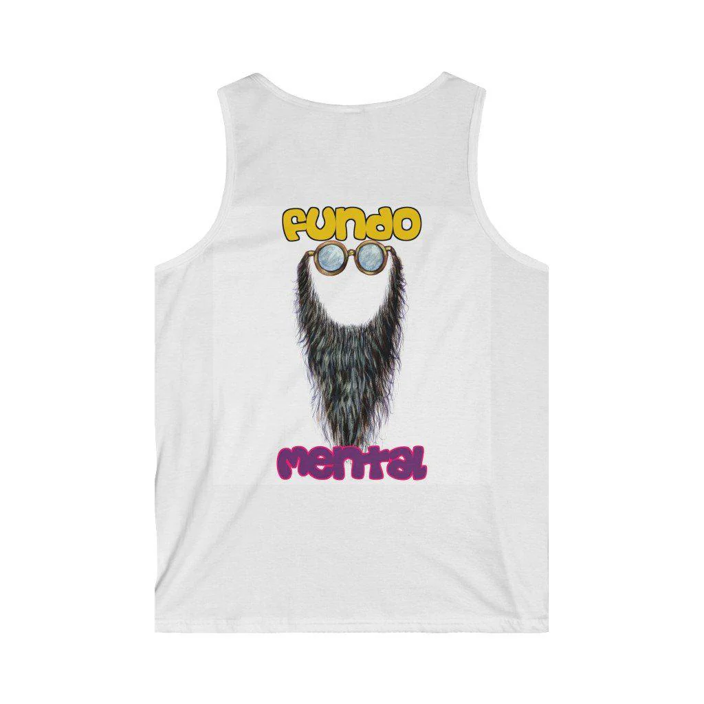 Fundo Mental - Men's Softstyle Tank Top - Image 2