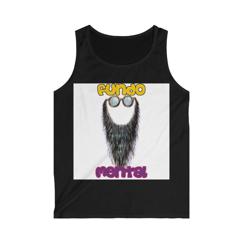 Fundo Mental - Men's Softstyle Tank Top - Image 3