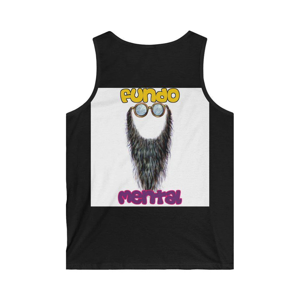 Fundo Mental - Men's Softstyle Tank Top - Image 4