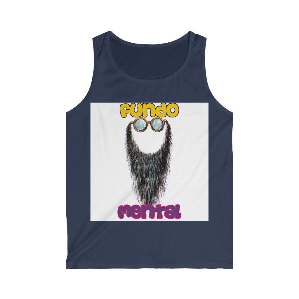 Fundo Mental - Men's Softstyle Tank Top - Image 9