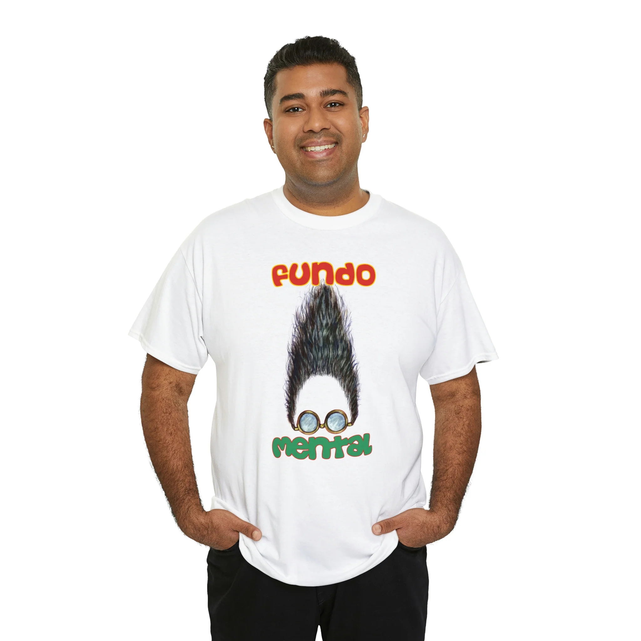 Fundo Mental - Unisex Heavy Cotton Tee - Image 8