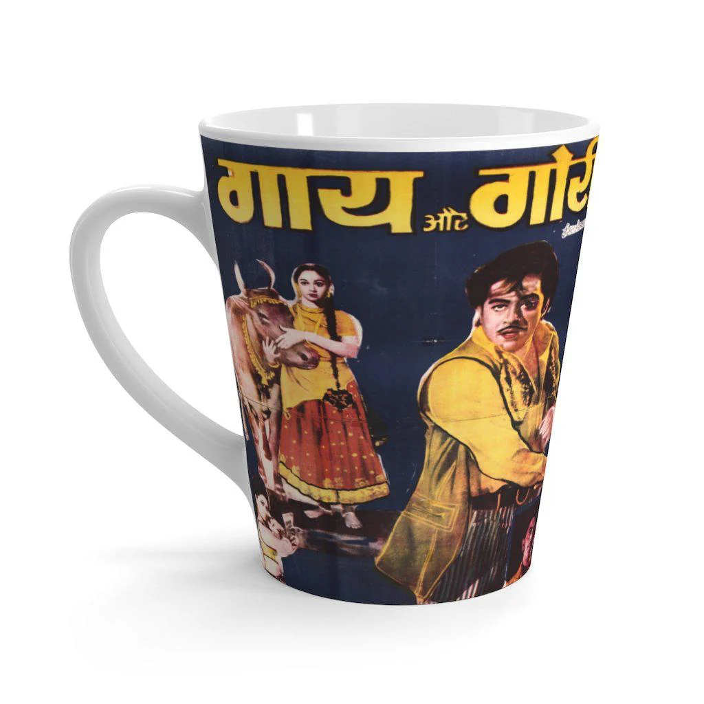 Gai aur Gori - Latte mug - Image 3