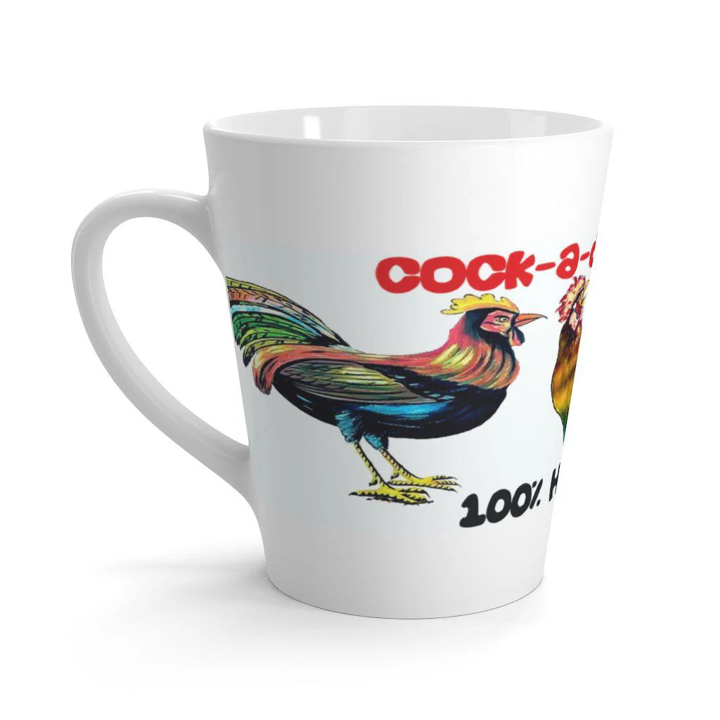 Halal Cock - Latte mug - Image 2