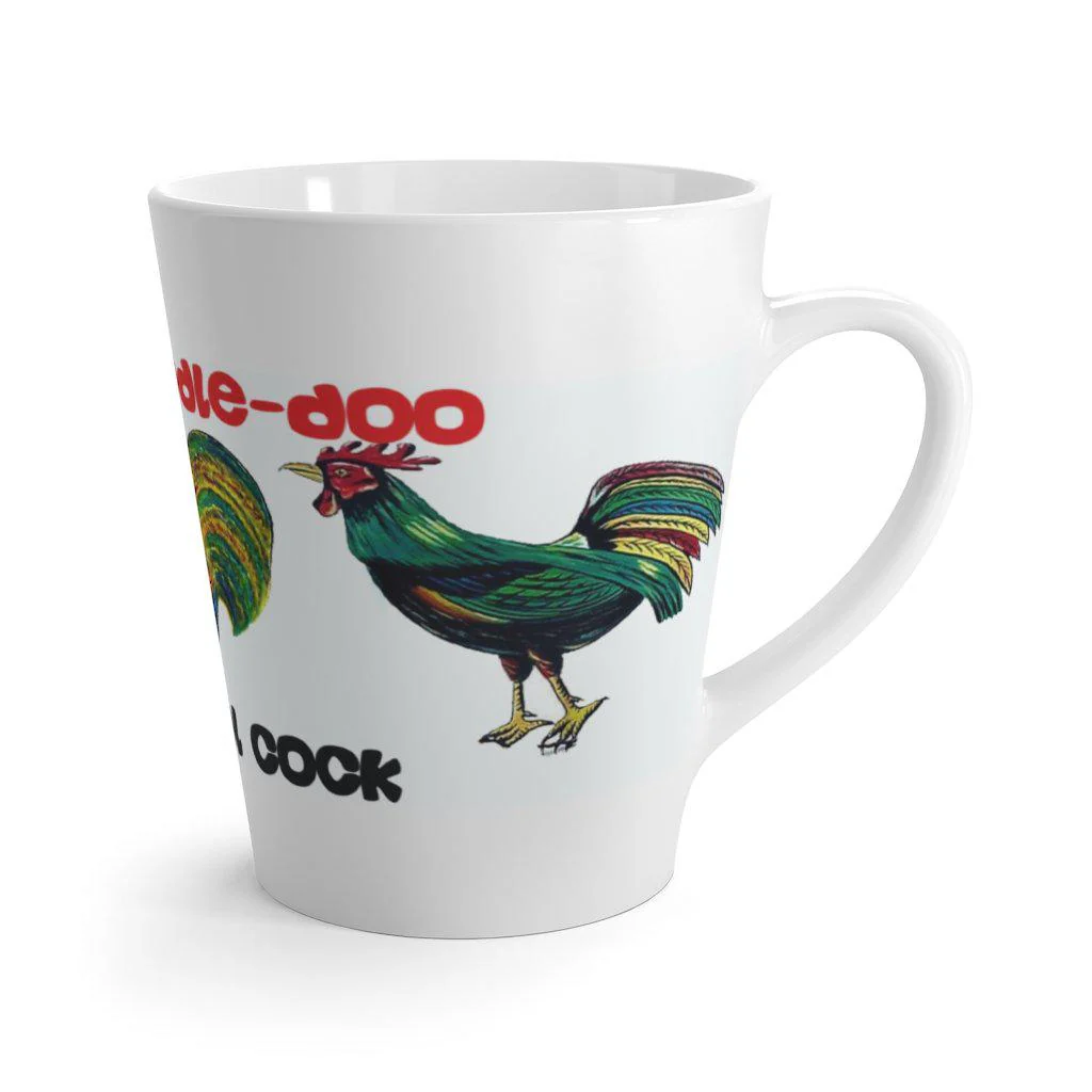 Halal Cock - Latte mug - Image 3