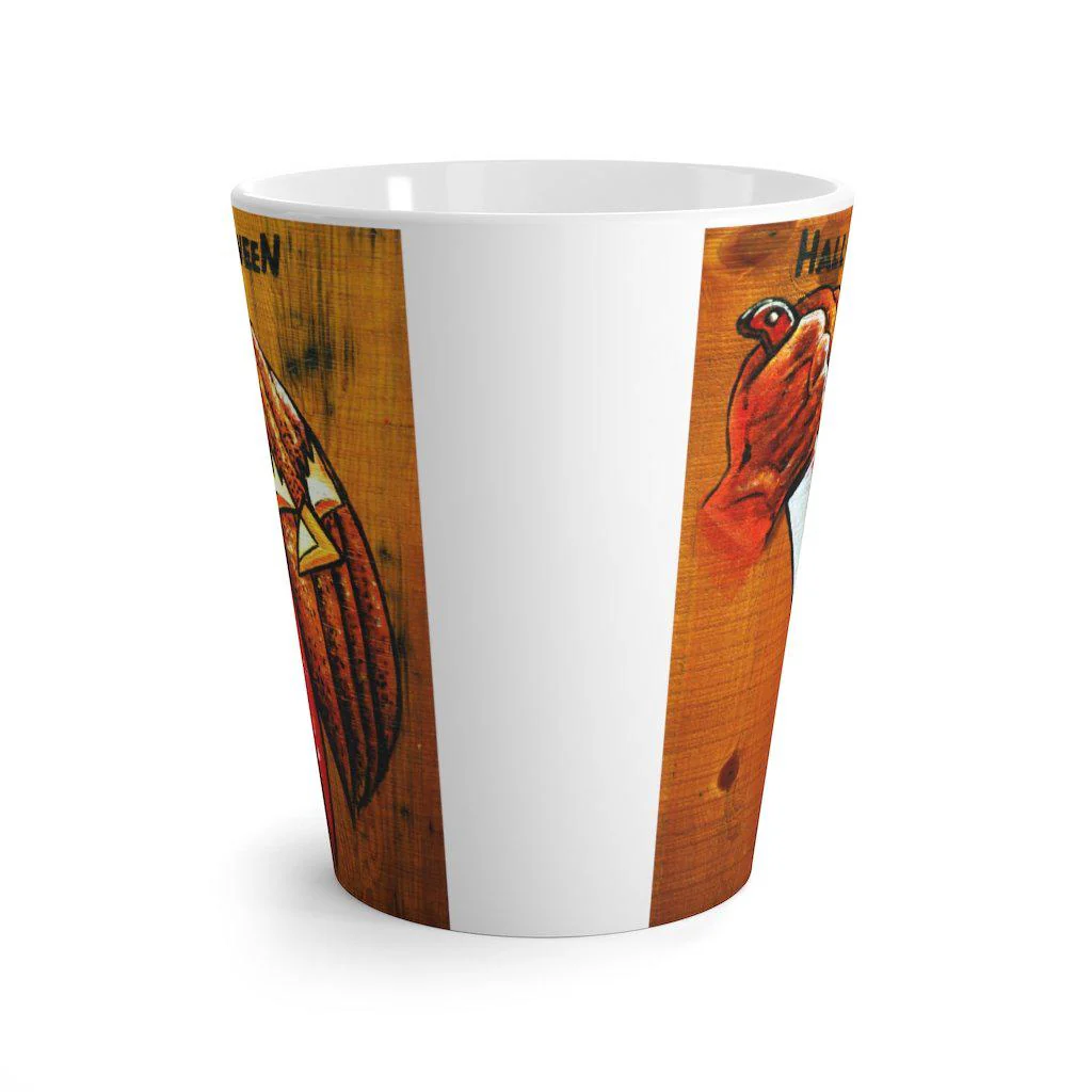 Halloween Painted Latte mug - Image 2