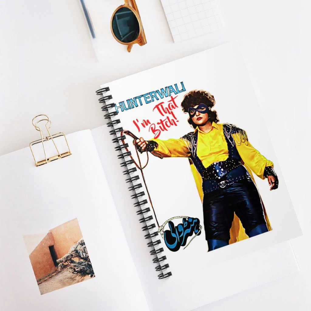 Hunterwali - I'm THAT B!tch! - Spiral Notebook - Ruled Line - Image 5
