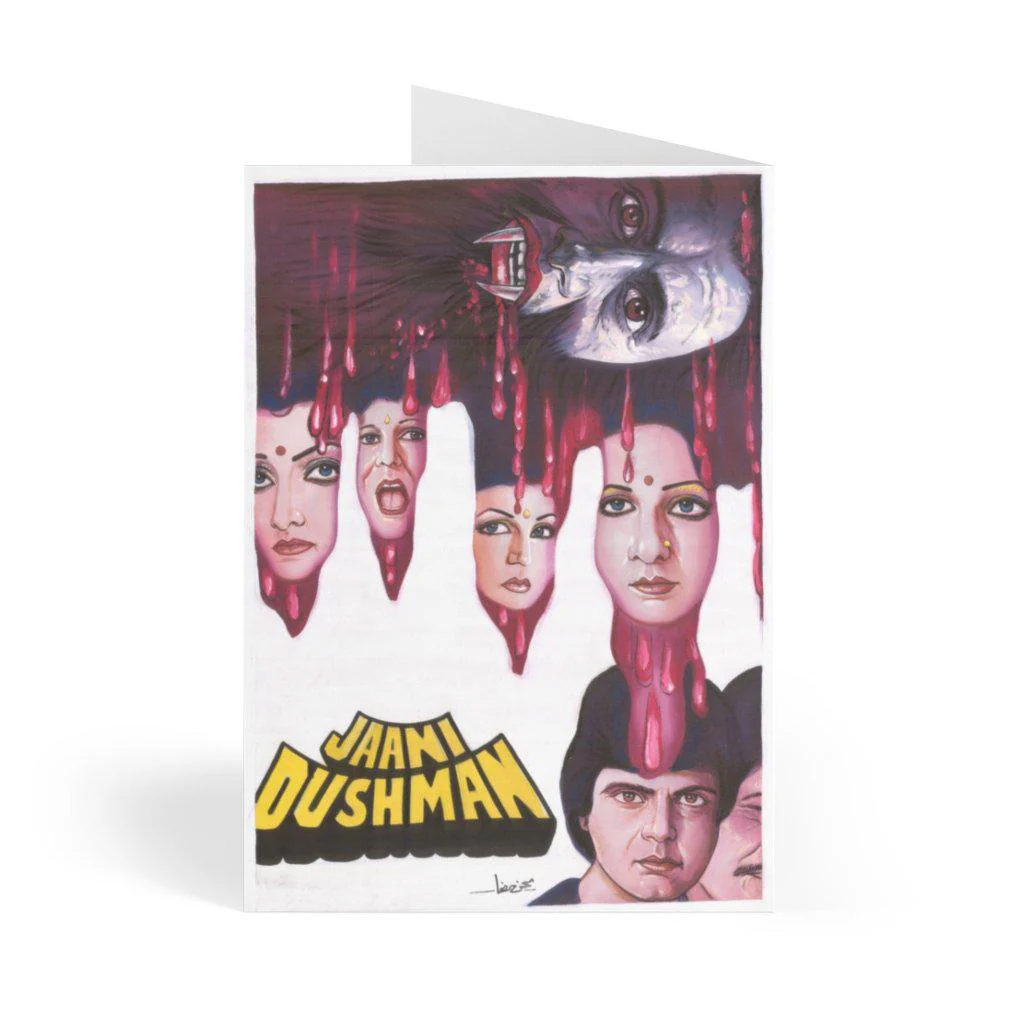 Jaani Dushman - Painted - Greeting Cards (8 pcs) - Image 2