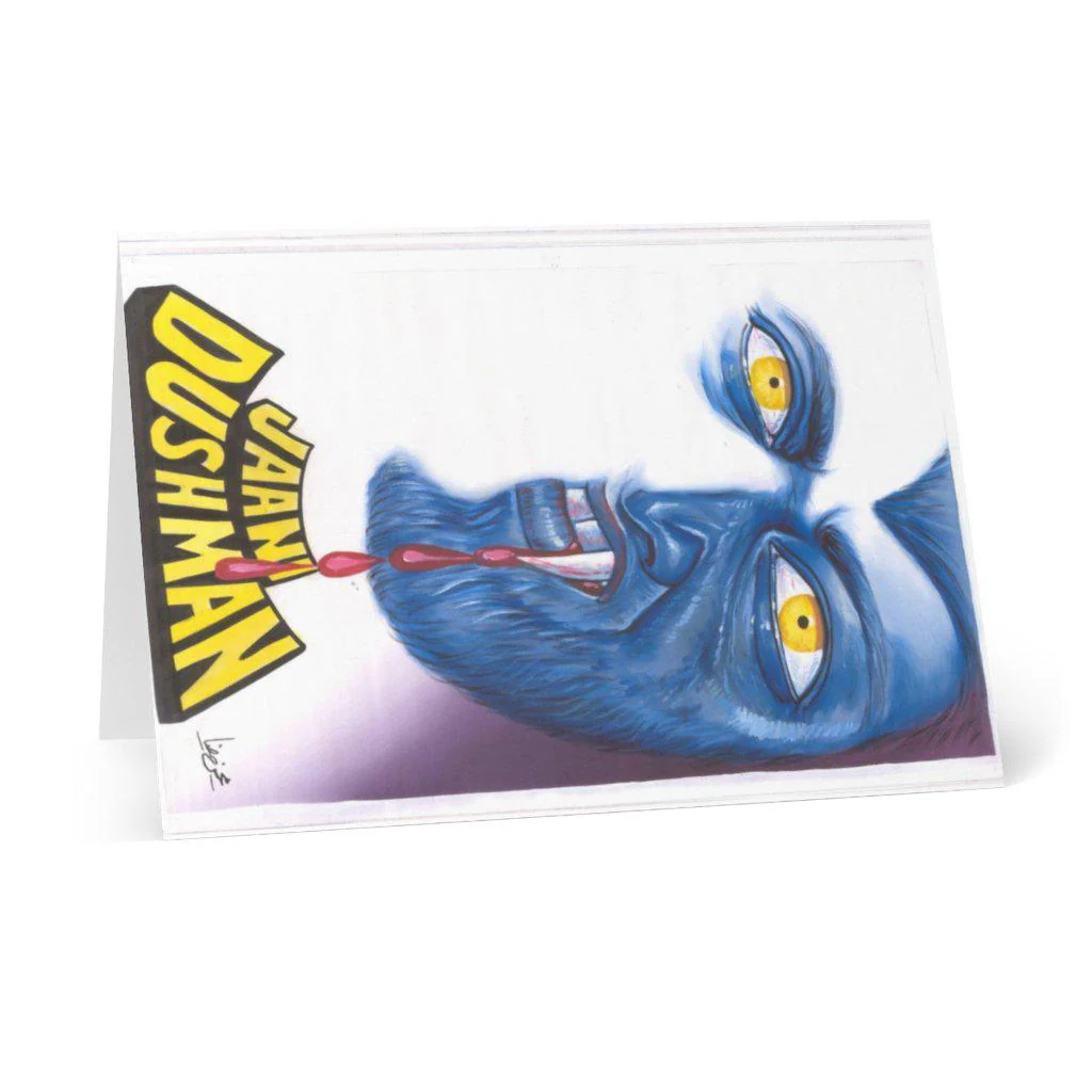 Jaani Dushman - Painted - Greeting Cards (8 pcs) - Image 4