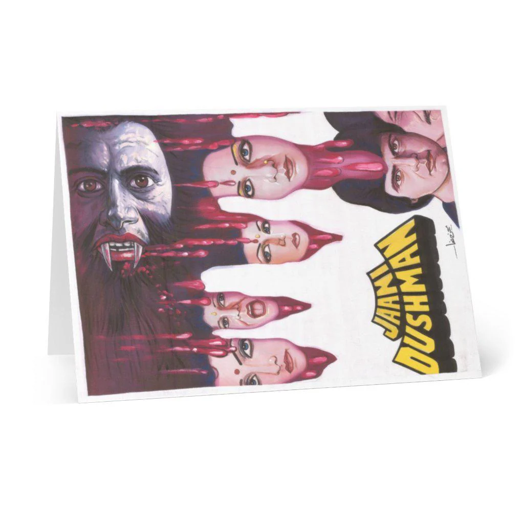 Jaani Dushman - Painted - Greeting Cards (8 pcs) - Image 5
