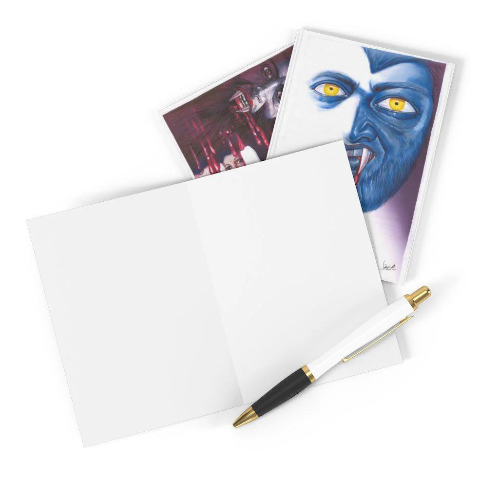 Jaani Dushman - Painted - Greeting Cards (8 pcs) - Image 6