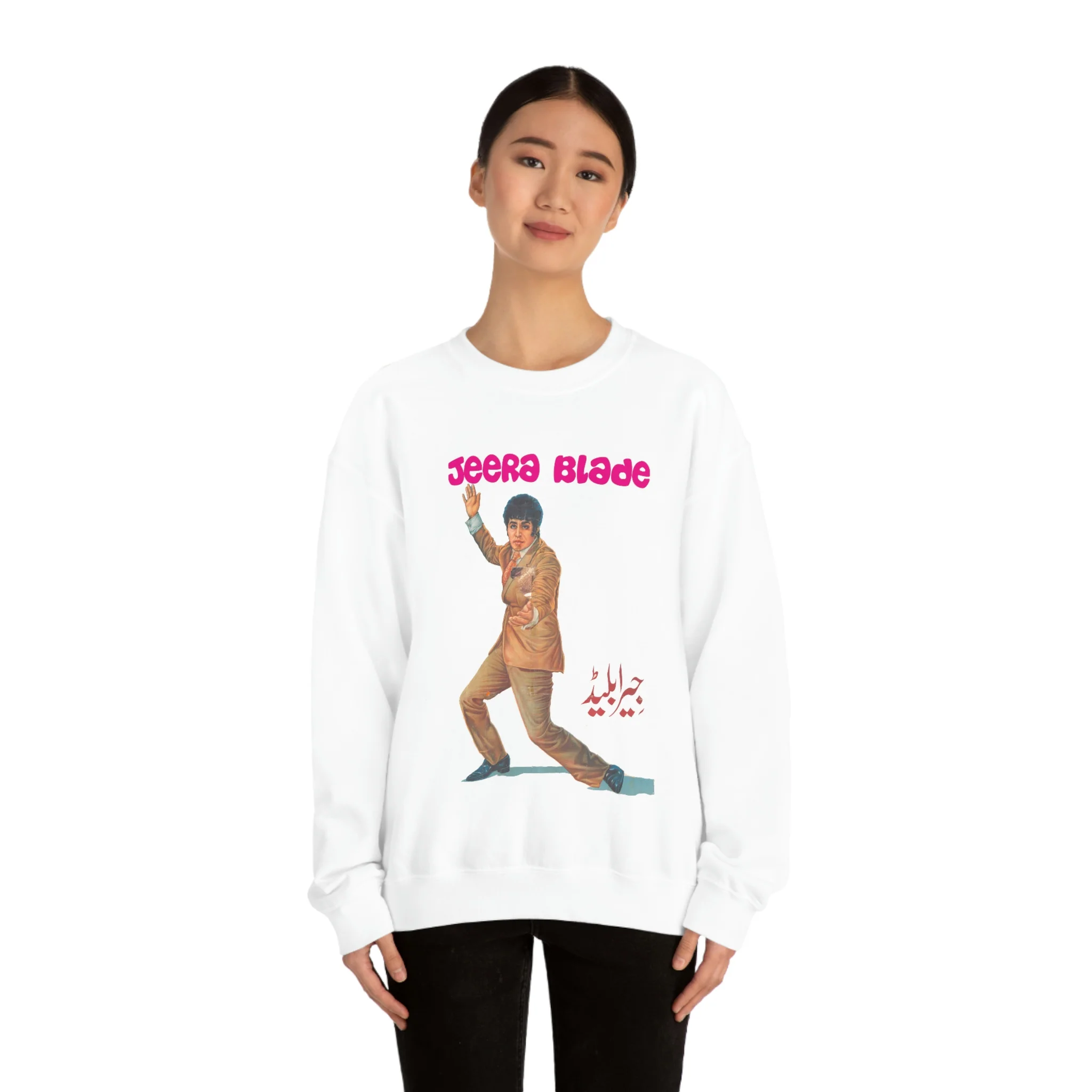 Jeera Blade - Unisex Heavy Blend™ Crewneck Sweatshirt - Image 3