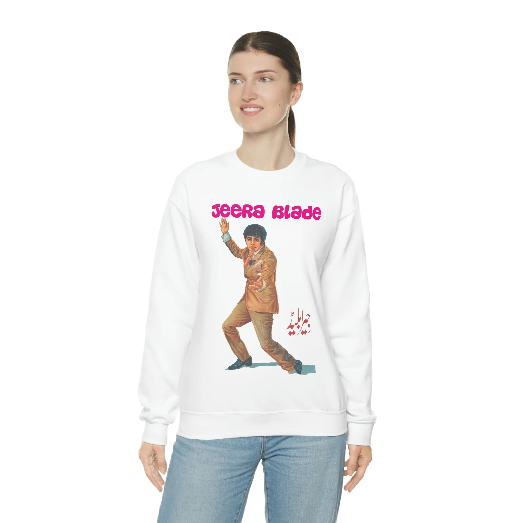 Jeera Blade - Unisex Heavy Blend™ Crewneck Sweatshirt - Image 6