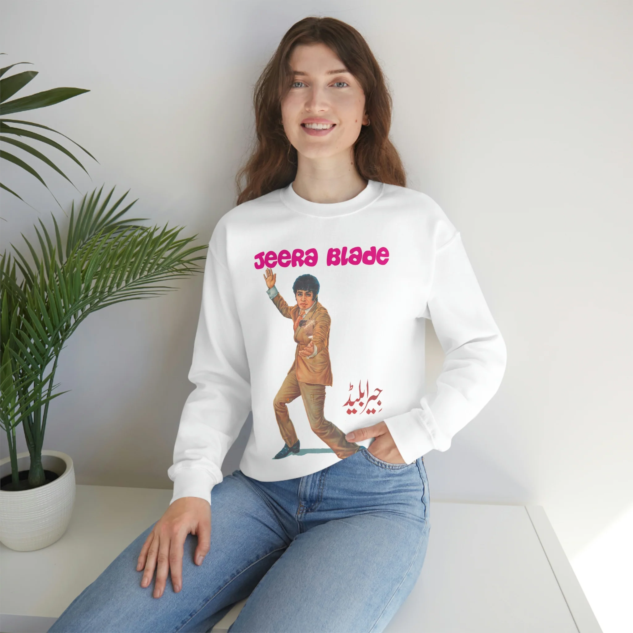 Jeera Blade - Unisex Heavy Blend™ Crewneck Sweatshirt - Image 7