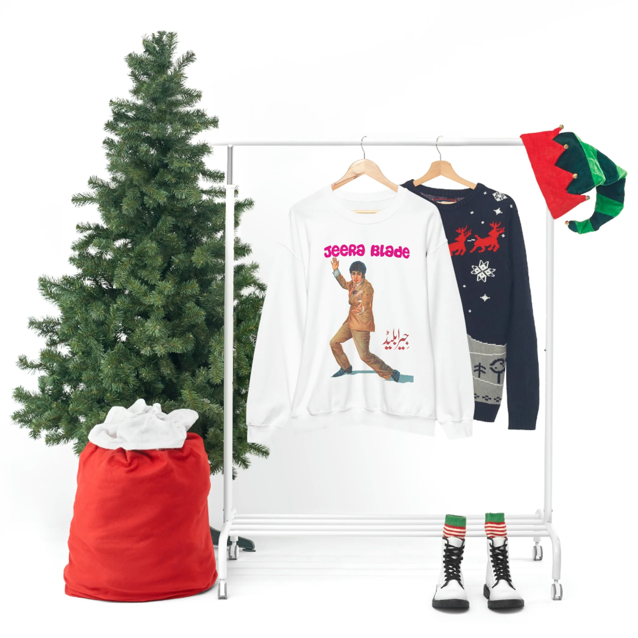 Jeera Blade - Unisex Heavy Blend™ Crewneck Sweatshirt - Image 9