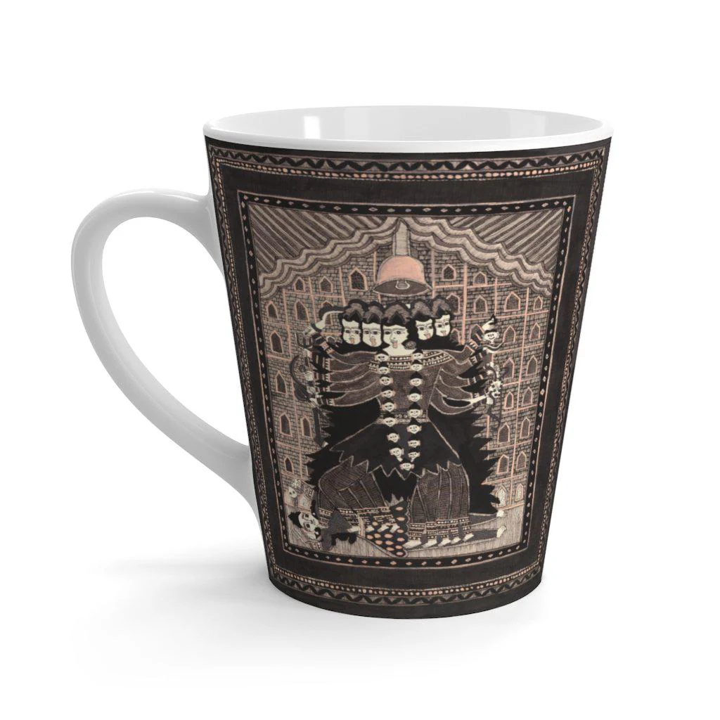 Kaali Devi Latte mug - Image 3
