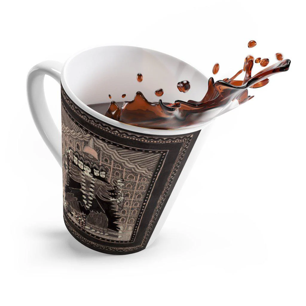 Kaali Devi Latte mug - Image 4