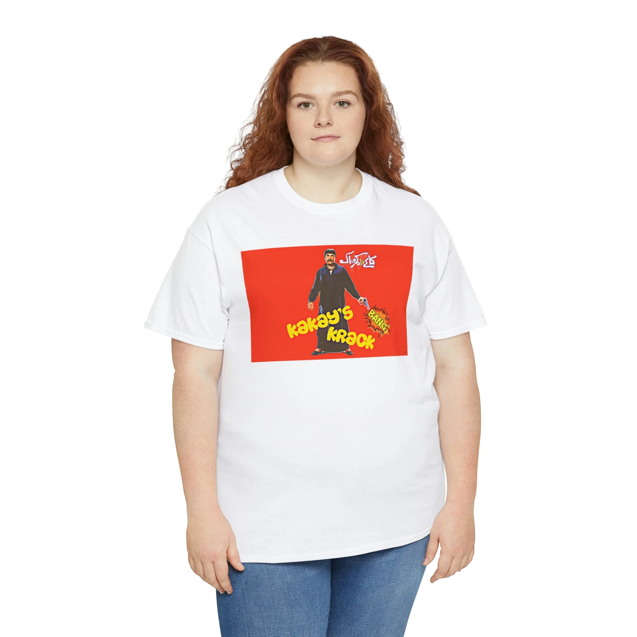 Kakey's Krack - Sultan Rahi - Unisex Heavy Cotton Tee - Image 18